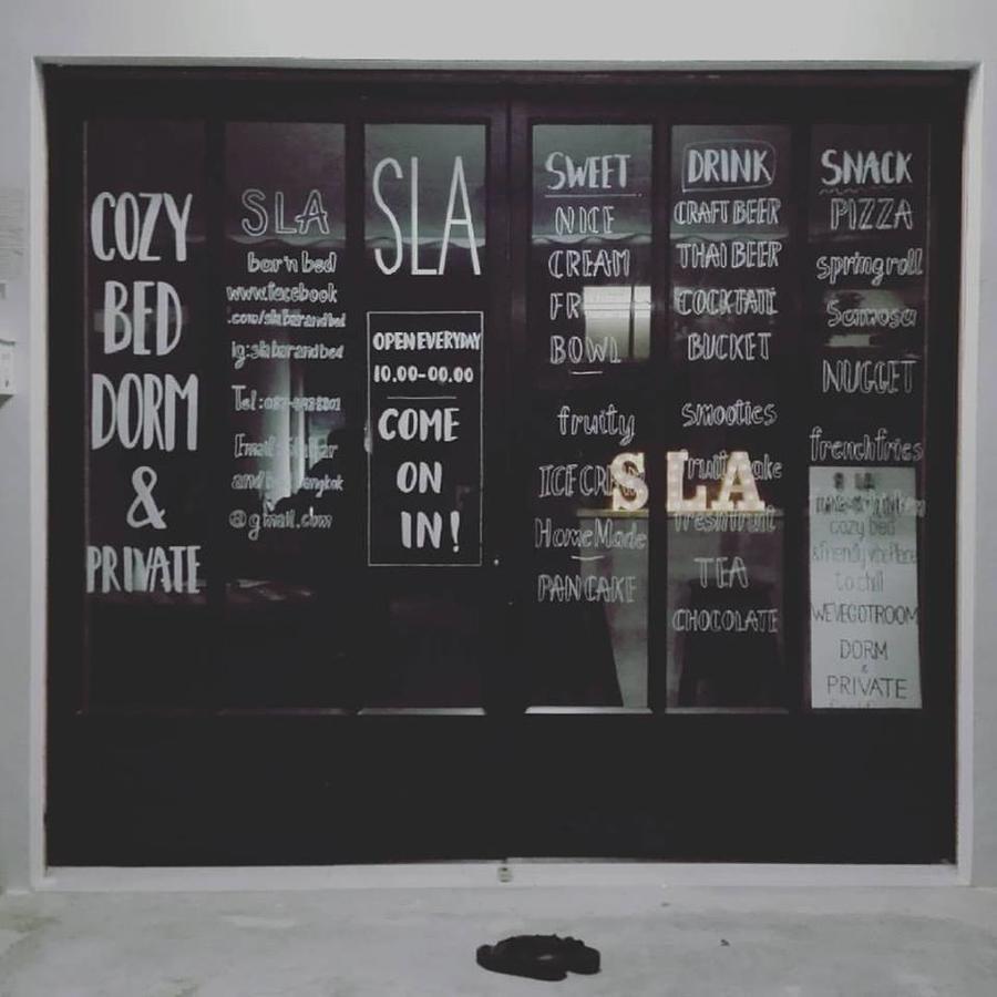 Sla Bar N'Bed Pansiyon Bangkok Dış mekan fotoğraf
